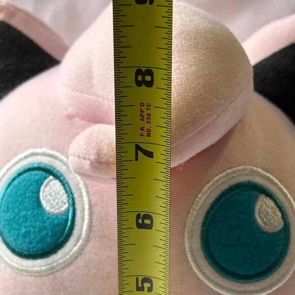 Pokémon Jigglypuff Plush Toy 8 Inches Pink Stuffed Animal Collectible Soft - Picture 5 of 7